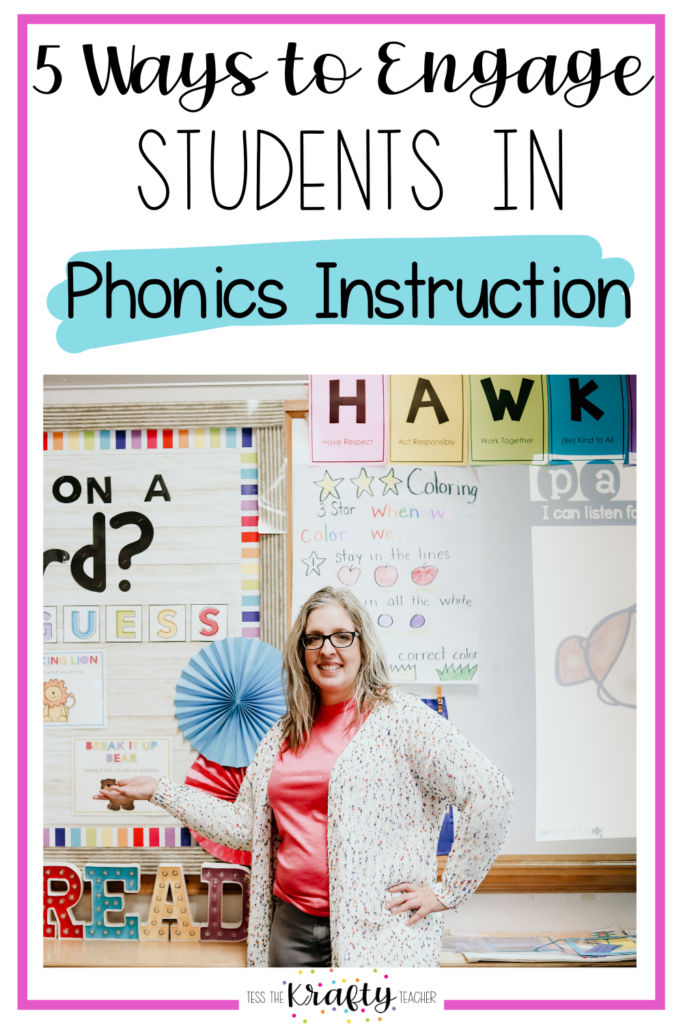 teaching phonics in first grade