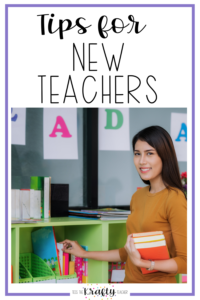 tips for new teachers pin image