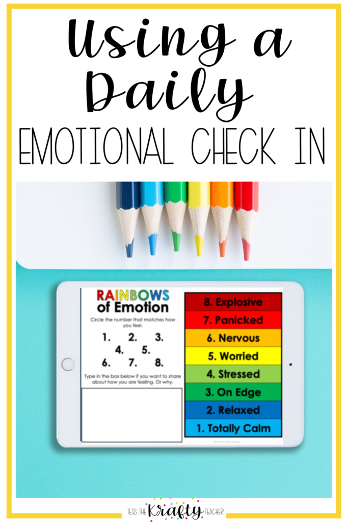 emotional check in pin image