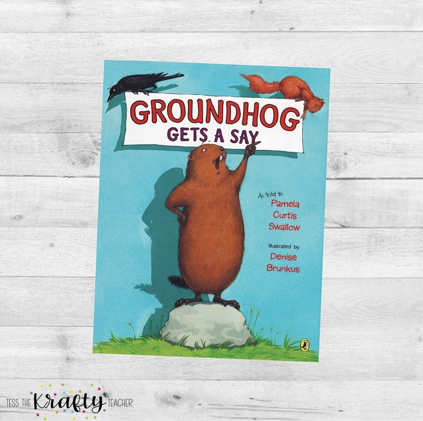 Picture of book Groundhog gets a say.