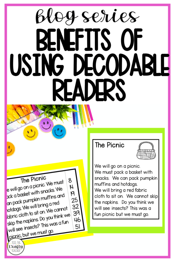 Benefits of Using Decodable Readers in the Classroom - The Krafty Teacher